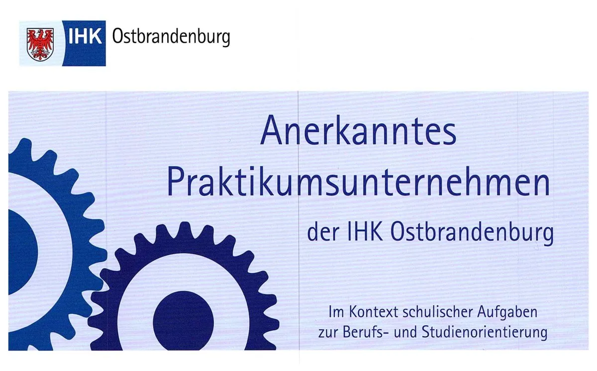 Anerkanntes Praktikumunternehmen